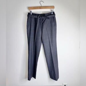 Prada Women’s Virgin Wool Grey Tweed Dress Pants
